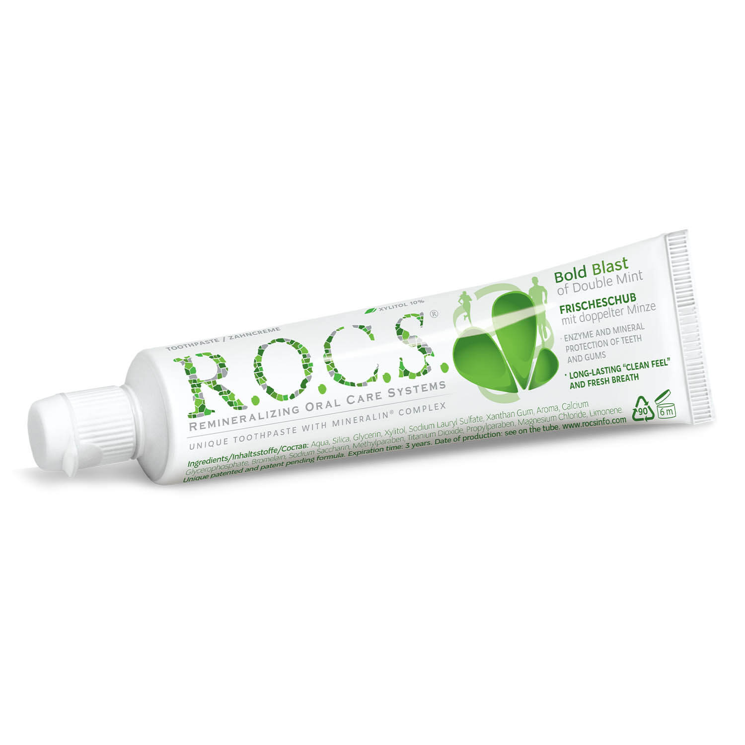 Toothpaste R.O.C.S.® Bold Blast of Double Mint - R.O.C.S.