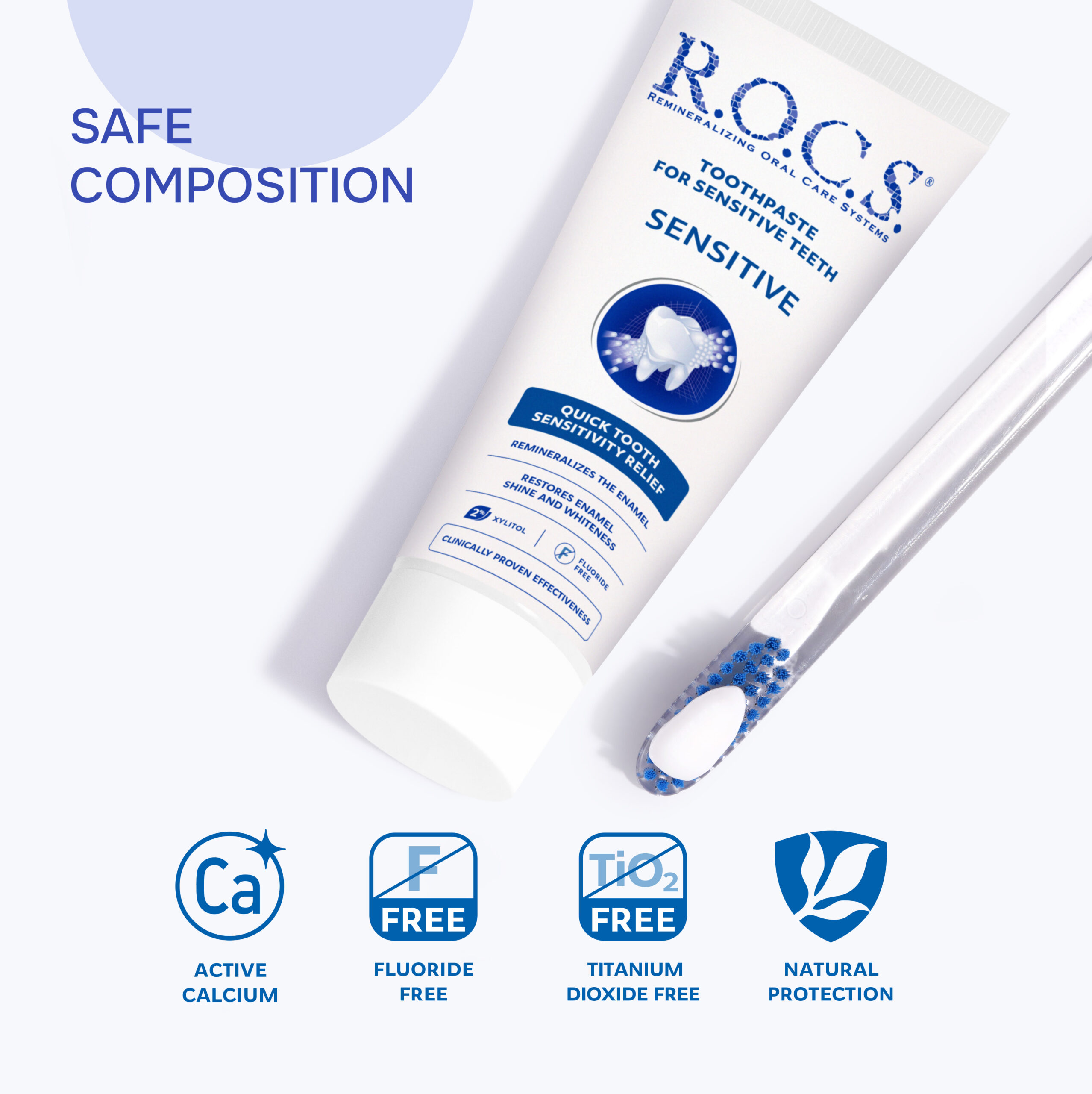 Toothpaste R.O.C.S. Sensitive – Bild 5